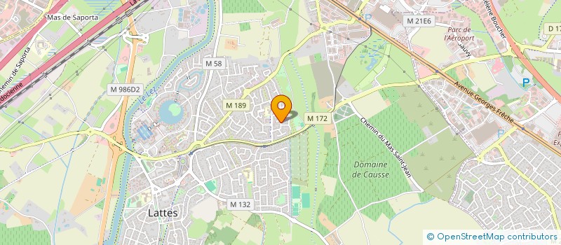 localisation de l'entreprise PAUL ORHAND à LATTES