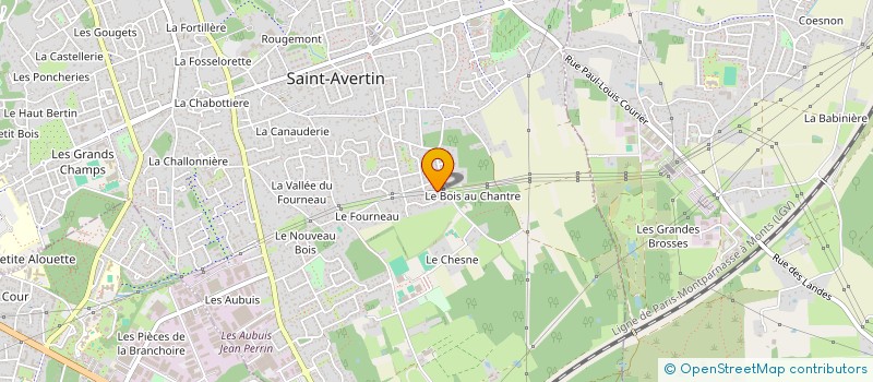 localisation de l'entreprise PAUL & PHILEAS  SAINT-AVERTIN