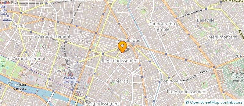 localisation de l'entreprise PAUL PLATROZ JOAILLIER à PARIS