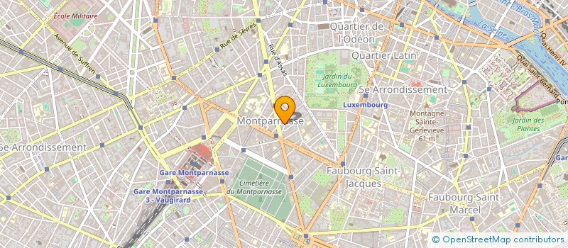 localisation de l'entreprise PAUL PONSSOT LIVRES ET COMMUNICATION à PARIS