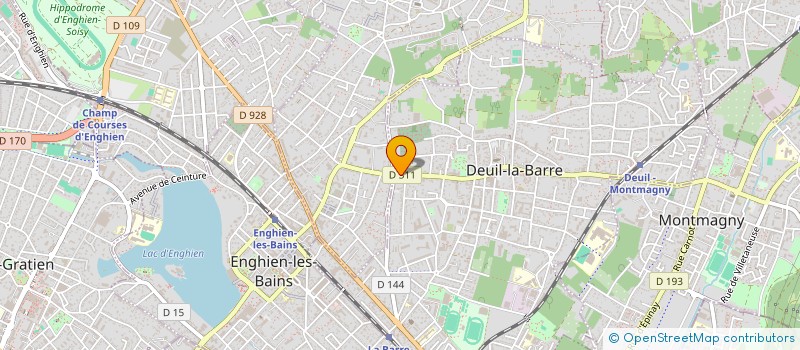 localisation de l'entreprise PAUL RAJAB à DEUIL-LA-BARRE