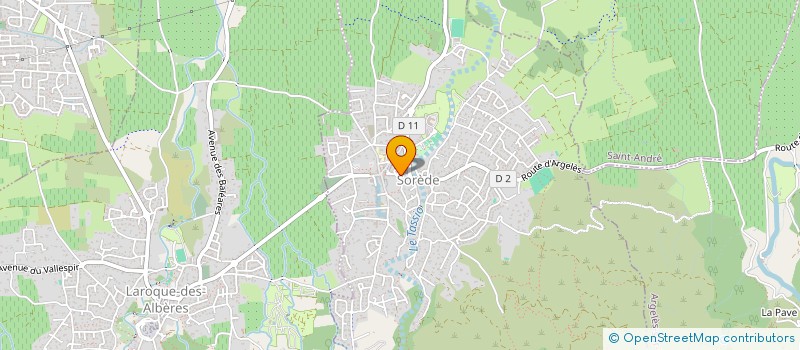 localisation de l'entreprise PAUL RENYER ET VALERIE MONKARSH  SOREDE