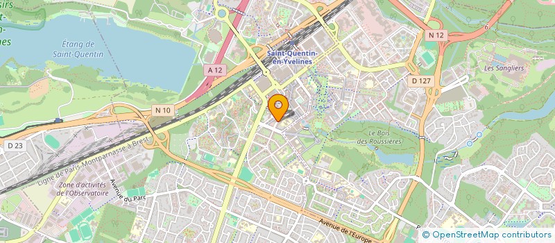 localisation de l'entreprise PAUL ROBERT SANTE  MONTIGNY-LE-BRETONNEUX