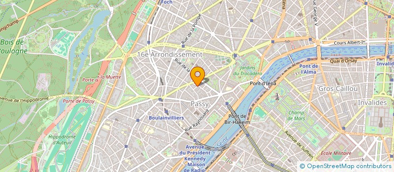 localisation de l'entreprise PAUL SAUNIERE FAMILY  PARIS