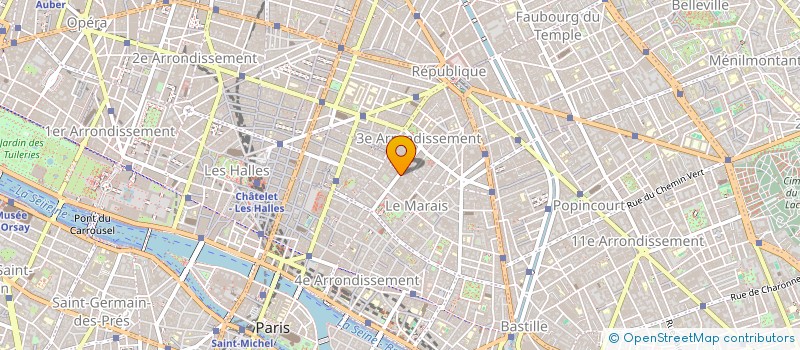 localisation de l'entreprise PAUL SMITH EUROPE  PARIS