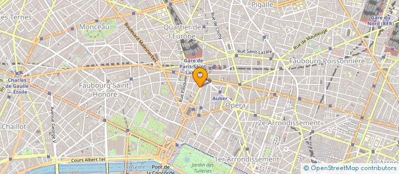 localisation de l'entreprise PAUL VAUCHER SARL à PARIS