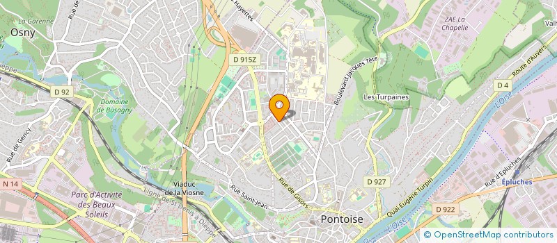 localisation de l'entreprise PAUL VTC  PONTOISE