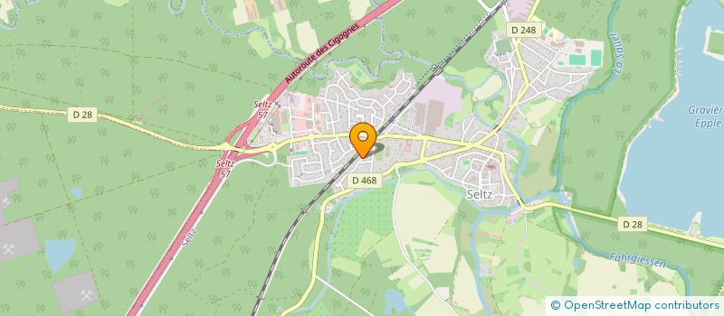 localisation de l'entreprise PAUL WEISS   BOULANGER PATISSIER  NIEDERRDERN