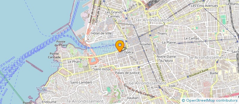localisation de l'entreprise PAULA à MARSEILLE
