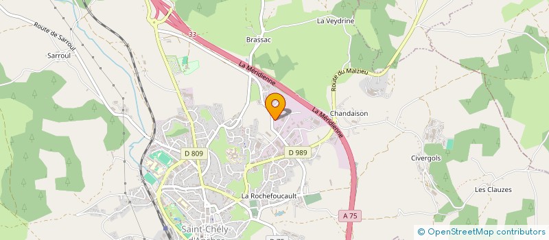 localisation de l'entreprise PAULA  SAINT-CHELY-D'APCHER