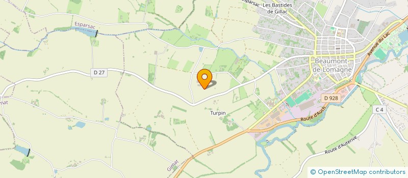 localisation de l'entreprise PAULALEX  BEAUMONT-DE-LOMAGNE