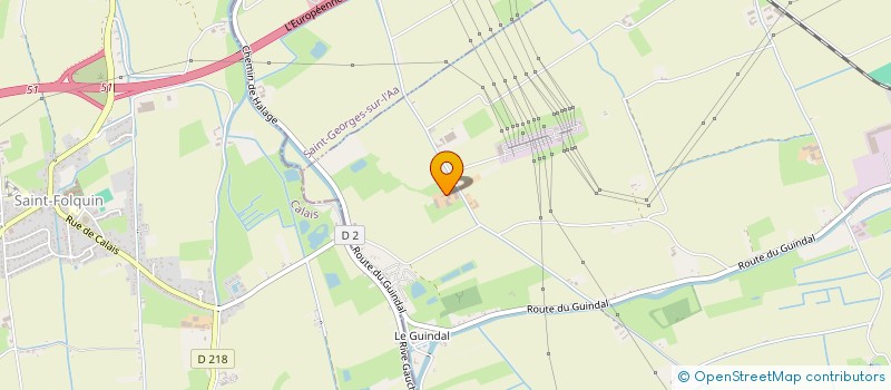 localisation de l'entreprise PAULALIX  BOURBOURG