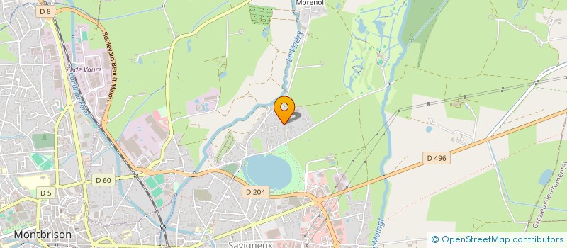 localisation de l'entreprise PAULAN IMMO  SAVIGNEUX