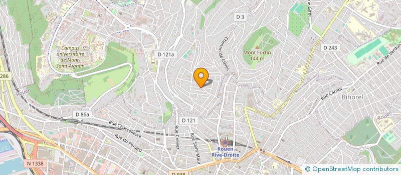 localisation de l'entreprise PAULANDJO  MONT-SAINT-AIGNAN