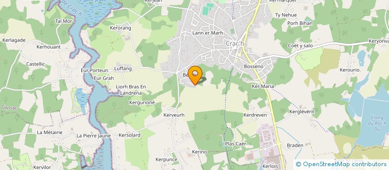 localisation de l'entreprise PAULANNE  CRACH