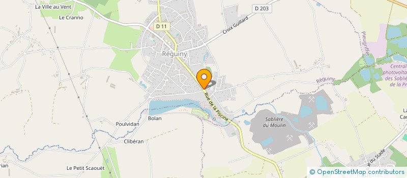 localisation de l'entreprise PAULARS  REGUINY