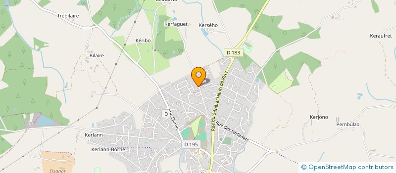 localisation de l'entreprise PAULCA.6  SURZUR