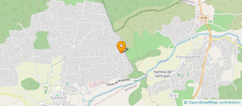 localisation de l'entreprise PAULE MARIE  GAREOULT