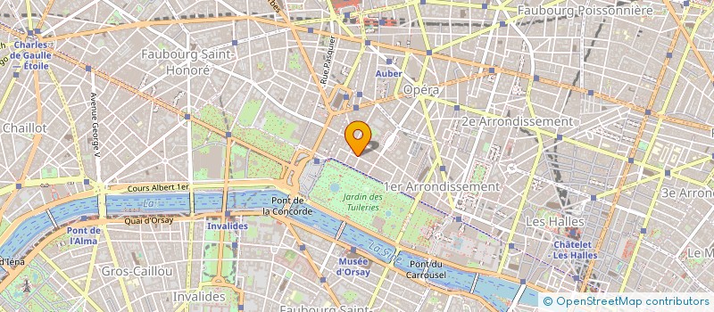 localisation de l'entreprise PAULE TALENS à PARIS