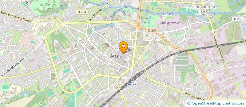 localisation de l'entreprise PAULEALEX à ARRAS