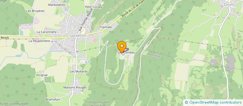 localisation de l'entreprise PAULEPHI  JASSERON