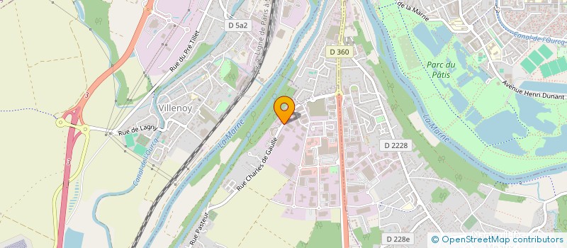 localisation de l'entreprise PAULERE à MAREUIL-LES-MEAUX