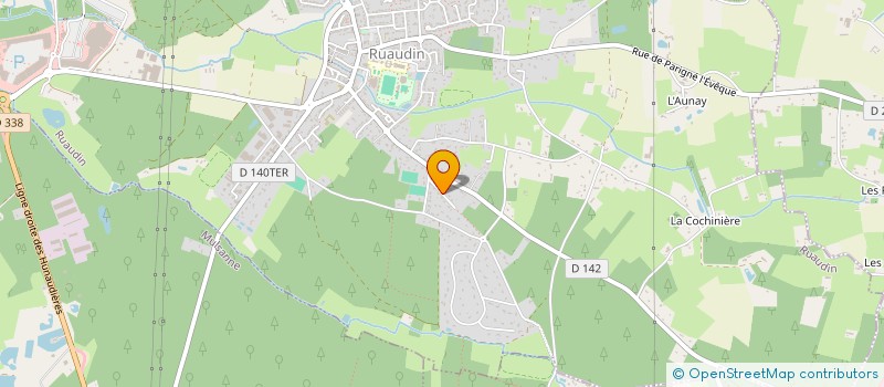 localisation de l'entreprise PAULERIC  LE MANS