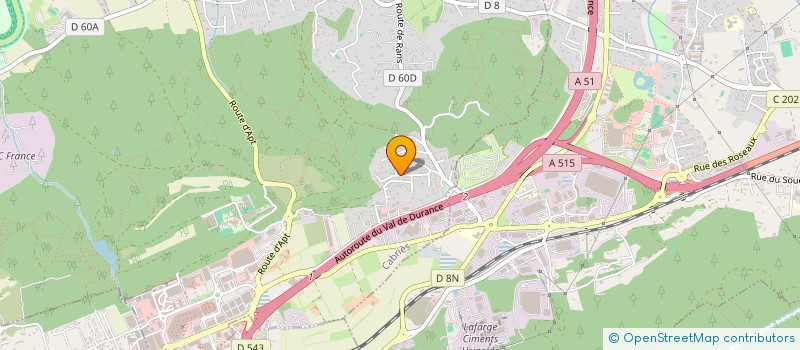 localisation de l'entreprise PAULET CONSEILS  CABRIES