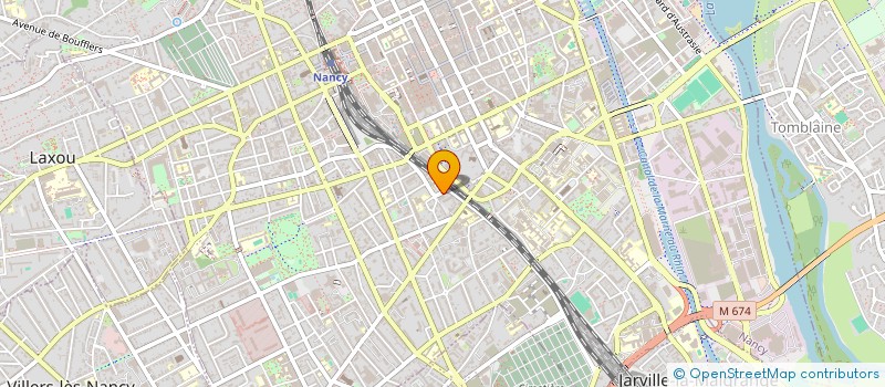 localisation de l'entreprise PAULETTE  NANCY