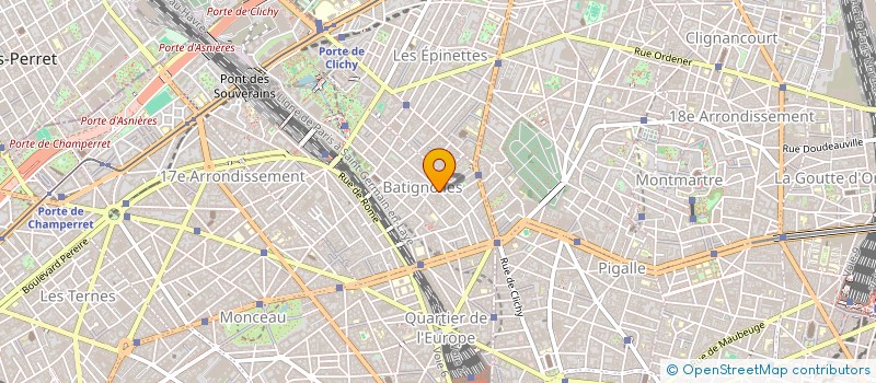 localisation de l'entreprise PAULETTE AUX SPHERES  PARIS