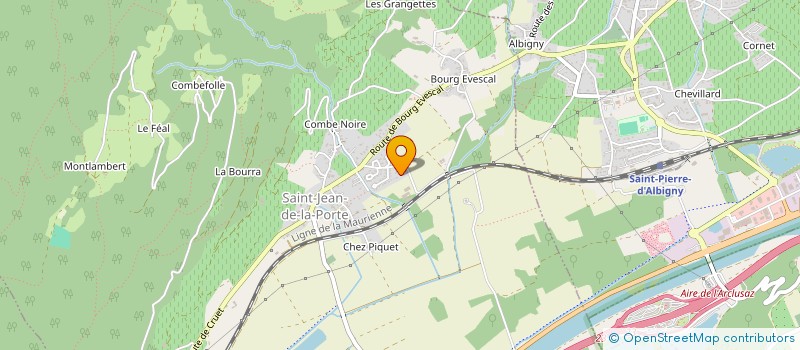 localisation de l'entreprise PAULETTE ET OLGA  SAINT-JEAN-DE-LA-PORTE