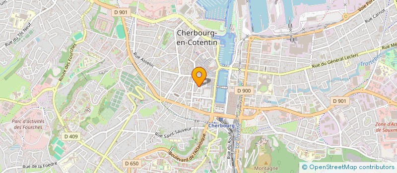 localisation de l'entreprise PAULETTE FAMILY  CHERBOURG-EN-COTENTIN