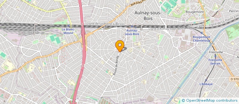 localisation de l'entreprise PAULETTE SAVOURET à AULNAY-SOUS-BOIS