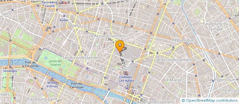 localisation de l'entreprise PAULETTE SERVICES à PARIS