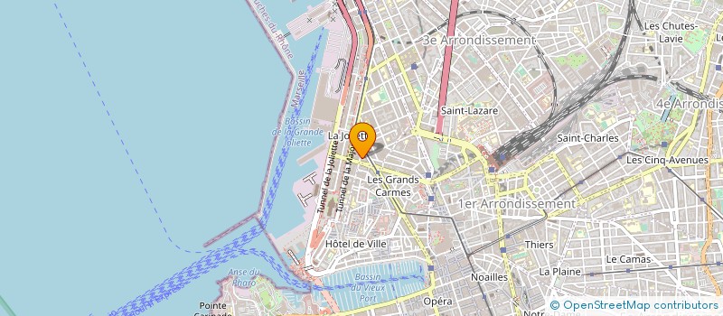 localisation de l'entreprise PAULHAC YVAN à MARSEILLE