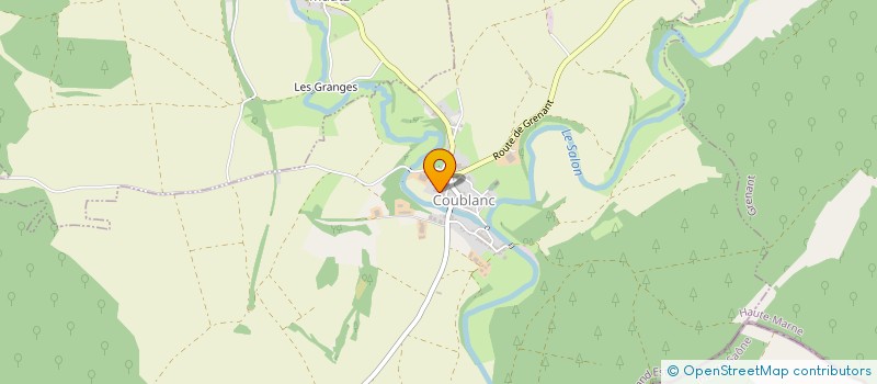 localisation de l'entreprise PAULHONO à COUBLANC