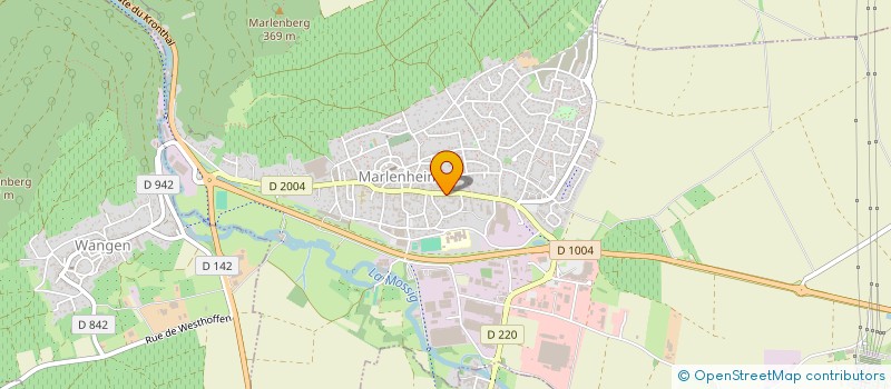 localisation de l'entreprise PAULIANE CADEAUX  MARLENHEIM