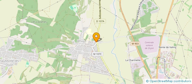 localisation de l'entreprise PAULIANNE  AHUY