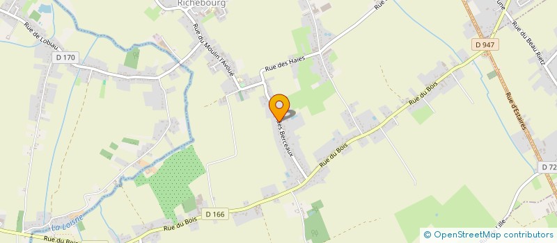 localisation de l'entreprise PAULIE IMMO  RICHEBOURG