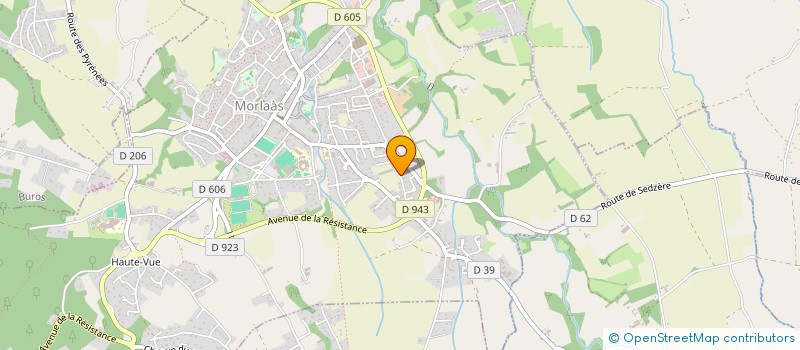 localisation de l'entreprise PAULIEN SC  MORLAAS