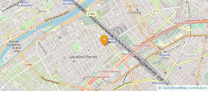 localisation de l'entreprise PAULIMAXI à LEVALLOIS-PERRET
