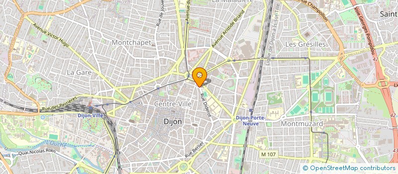 localisation de l'entreprise PAULIMMO  DIJON