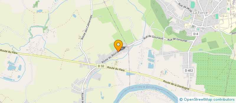 localisation de l'entreprise PAULINA  SAINT-PIERRE-D'EYRAUD