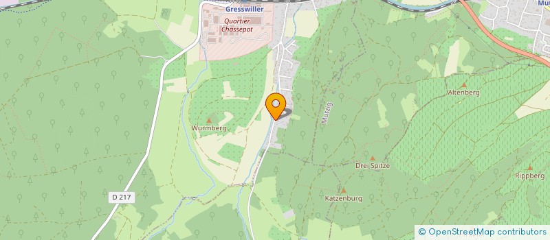 localisation de l'entreprise PAULINE  GRESSWILLER