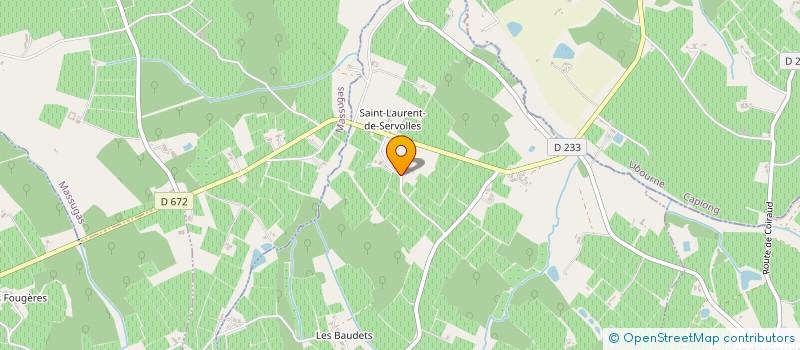 localisation de l'entreprise PAULINE  SAINT-ANTOINE-DU-QUEYRET