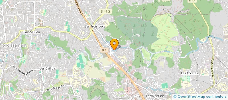 localisation de l'entreprise PAULINE à MARSEILLE