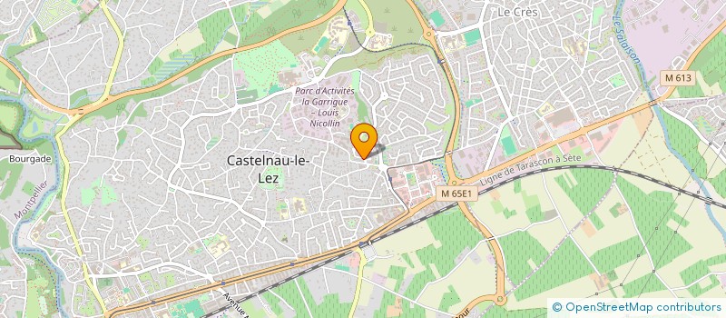 localisation de l'entreprise PAULINE ARSENE EDITIONS à CASTELNAU-LE-LEZ