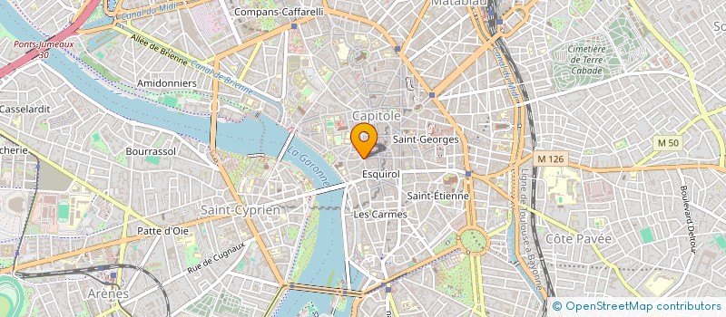 localisation de l'entreprise PAULINE BRACHET IMPACT  TOULOUSE