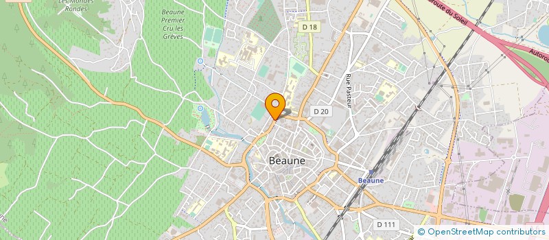 localisation de l'entreprise PAULINE CHAMP à BEAUNE