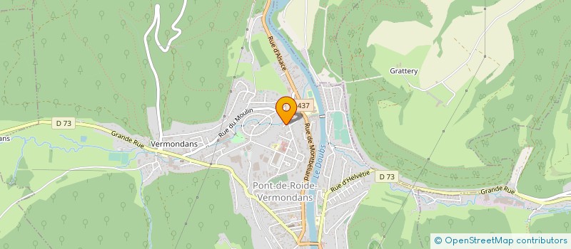 localisation de l'entreprise PAULINE FORME ET BIEN-ETRE  BOURGUIGNON